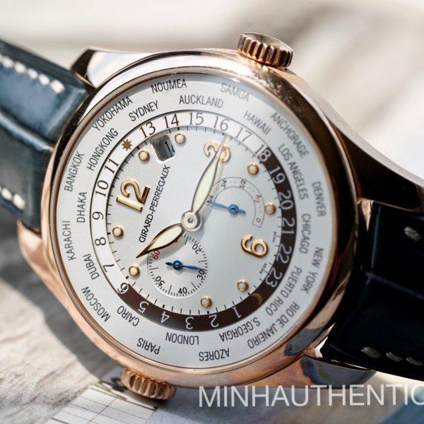 Girard Perregaux Worldtimer WW.TC Power Reserve 18k Rose Gold 49851-52-151-BACA