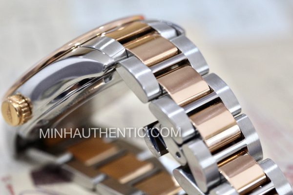 Longines Conquest Classic GMT 18k Rose Gold/Steel L2.799.5.76.7