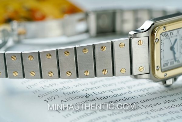 Cartier Santos Carrée Automatic 18k Gold/Steel