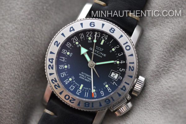 Glycine Airman 18 3918.18.LBK8