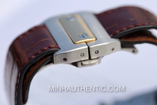 Cartier Santos 100 Large 18K Gold/Steel 2656 W20072X7