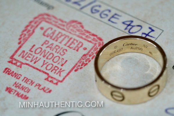 Cartier Love Ring 18k Gold