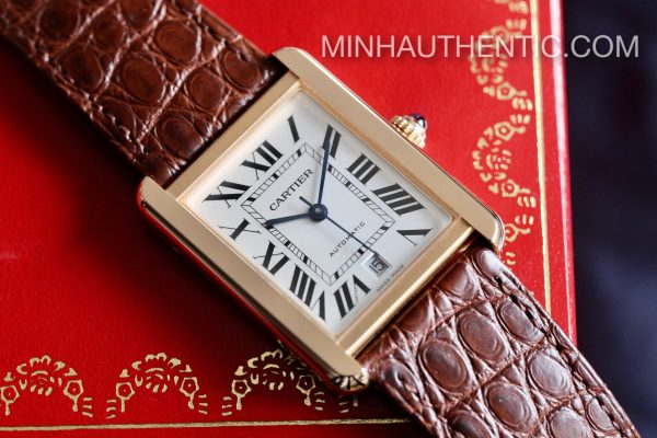 Cartier Tank Solo XL 18k Rose Gold W5200026