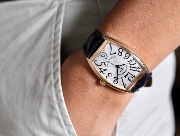 Franck Muller Cintree Curvex Auto 18k Rose Gold 6850 SC RG