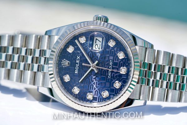 Rolex Datejust 36mm 126234-0011 Blue Diamond Dial