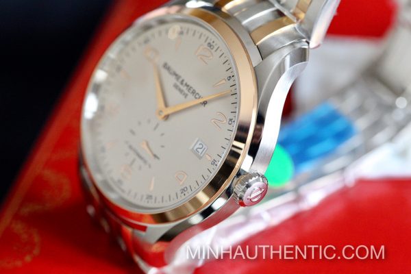 Baume Mercier Clifton 18k Rose Gold/Steel 10140