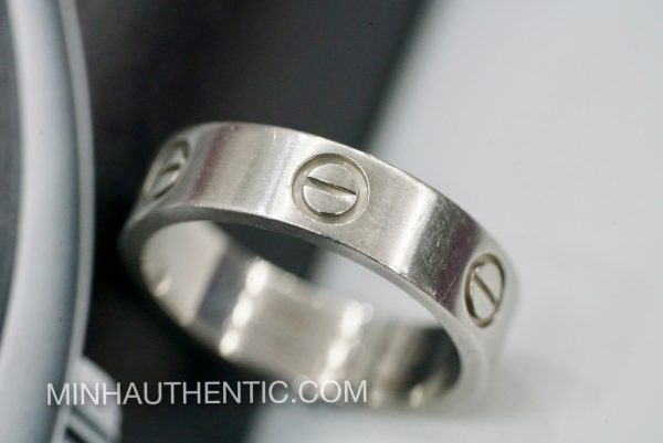 Cartier Love Ring Platinum Pt950