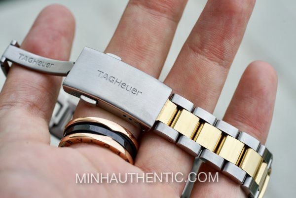 Tag Heuer Aquaracer Ladies 18k Gold/Steel MOP WBD1320.BB0320