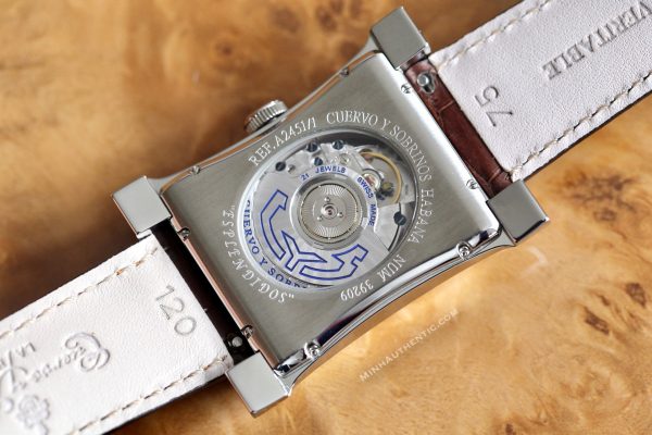Cuervo y Sobrinos Esplendidos Dual Time 2451.1BN-LBK2