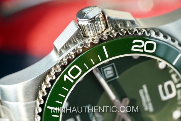 Longines Hydroconquest Ceramic 41mm Green L3.781.4.06.6