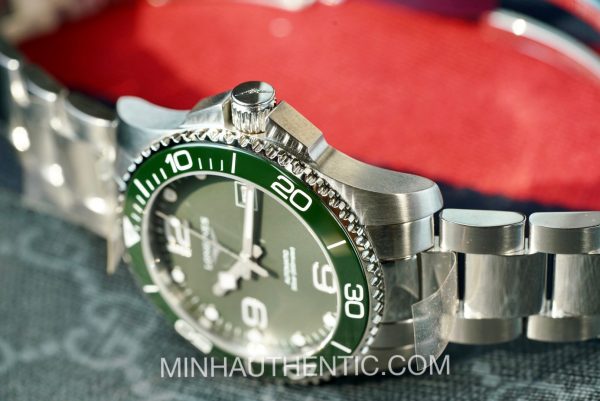 Longines Hydroconquest Ceramic 41mm Green L3.781.4.06.6
