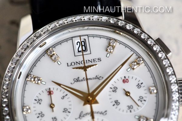 Longines Conquest Chronograph Diamond/MOP L1.141.0.87.3