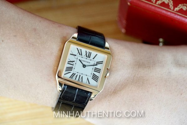 Cartier Santos Dumont 18k Rose Gold W2009251