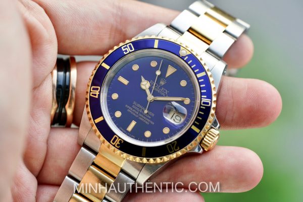 Rolex Submariner Date 18k Gold/Steel 16613