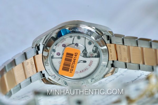 Omega Aqua Terra Master Co-Axial 18k Rose Gold/Steel MOP/Diamond 231.20.39.21.55.003