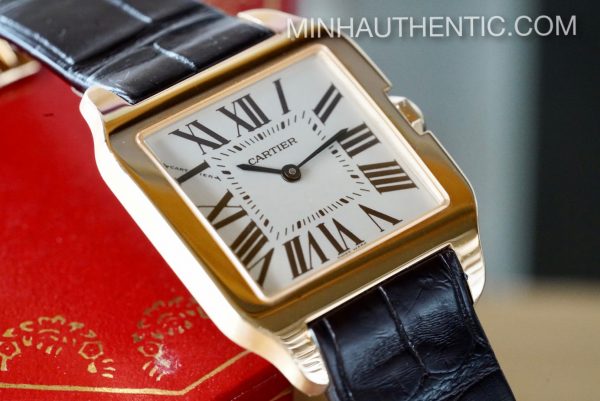 Cartier Santos Dumont 18k Rose Gold W2009251
