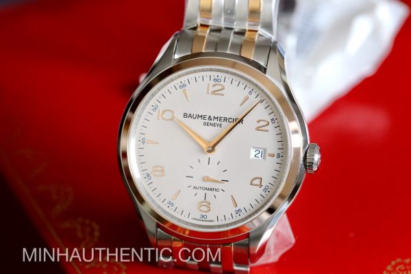 Baume Mercier Clifton 18k Rose Gold/Steel 10140