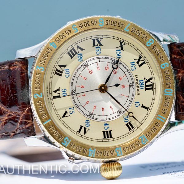 Longines Lindbergh 18k Gold/Steel 989.5215