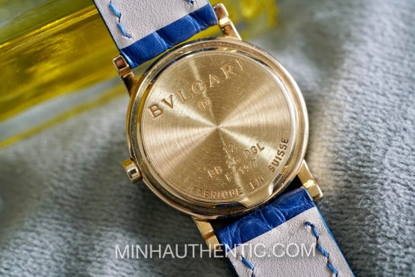 Bvlgari BVLGARI.BVLGARI Lapis Lazuli Diamond 18k Gold BB 26 DGL