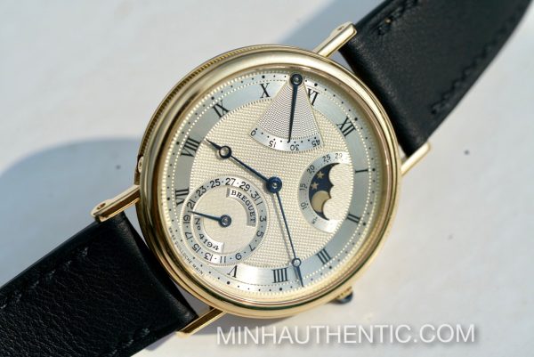 Breguet Classique Moonphase Power Reserve 18k Gold 3130