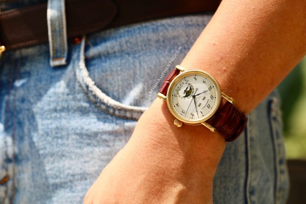 Chronoswiss Lunar Triple Calendar 18k Gold CH 9321
