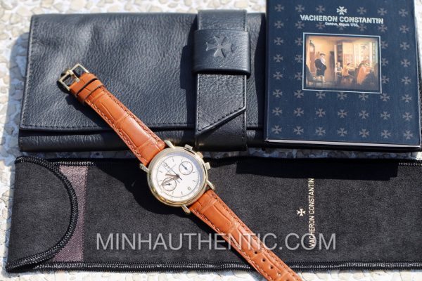 Vacheron Constantin Les Historiques Chronograph 18k Gold 47101/000J-4