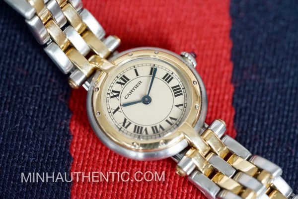 Cartier Panthere Vendome 2-row 18k Gold/Steel