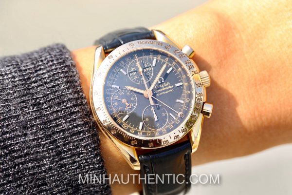 Omega Speedmaster Day-Date 18k Rose Gold 3623.50.11