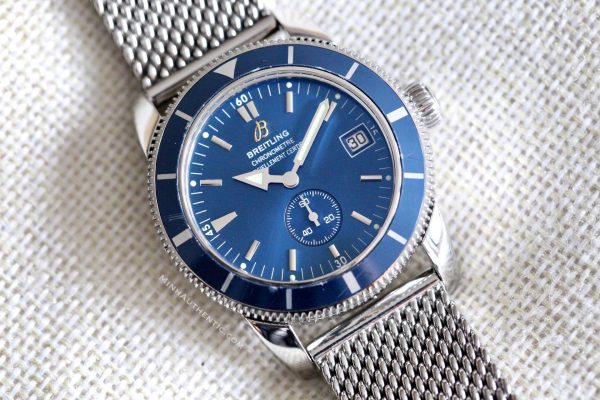 Breitling Superocean Heritage 38mm Blue A37320