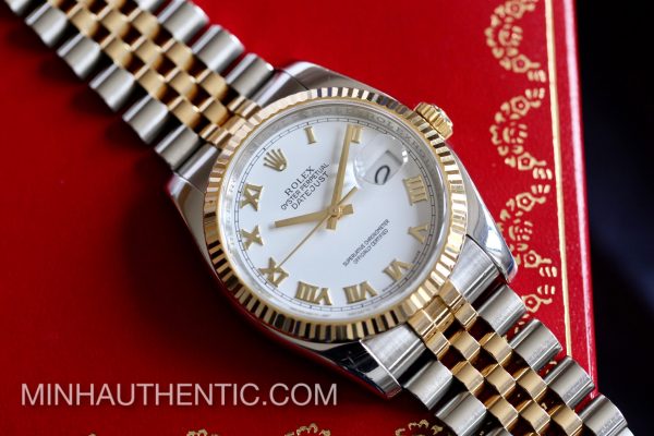 Rolex Datejust 18k Yellow Gold/Steel 116233WRJ
