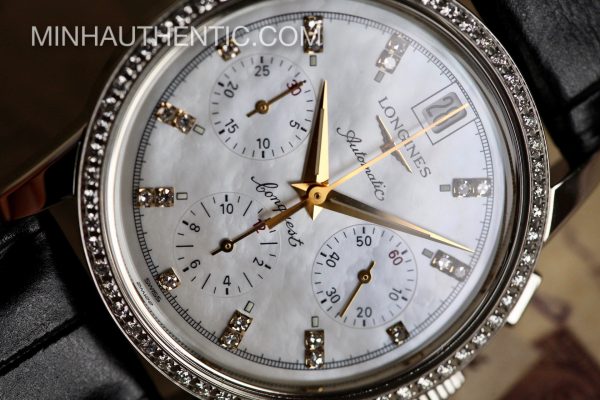 Longines Conquest Chronograph Diamond/MOP L1.141.0.87.3