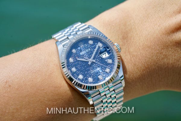 Rolex Datejust 36mm 126234-0011 Blue Diamond Dial