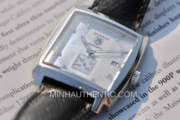 Tag Heuer Monaco MOP/Diamond Dial WW2113.FC6215