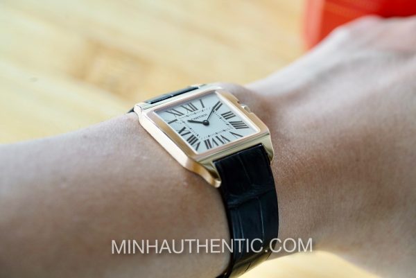 Cartier Santos Dumont 18k Rose Gold W2009251