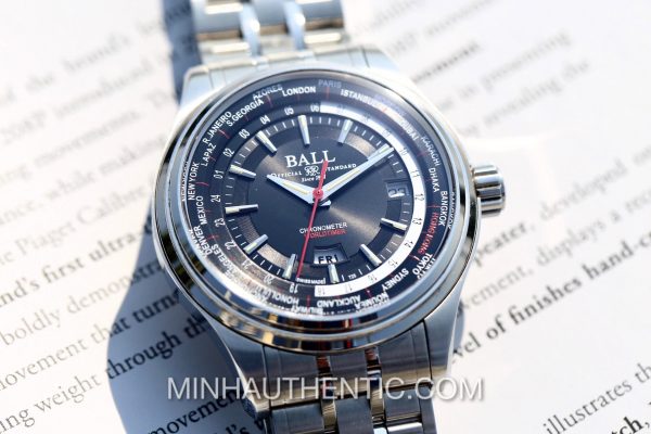 Ball Trainmaster Worldtime Chronometer GM2020D-S4CJ-BK