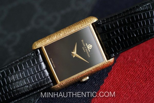 Baume Mercier Tank 18k Gold