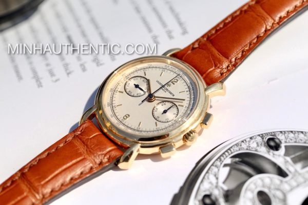 Vacheron Constantin Les Historiques Chronograph 18k Gold 47101/000J-4