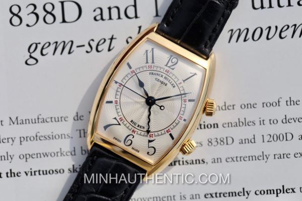 Franck Muller Cintree Curvex Big Ben 18k Gold 2852 AL