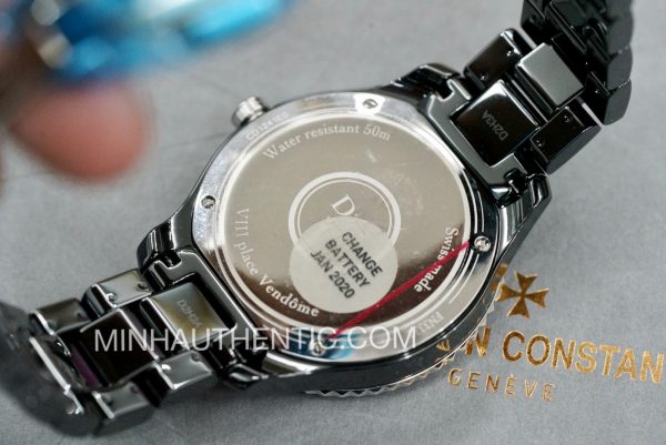 Dior VIII Place Vendome Black Ceramic Diamond CD1241E0C001