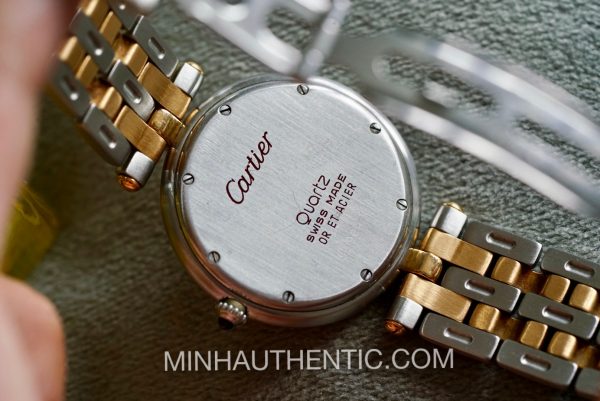 Cartier Panthere Vendome 2-row 18k Gold/Steel