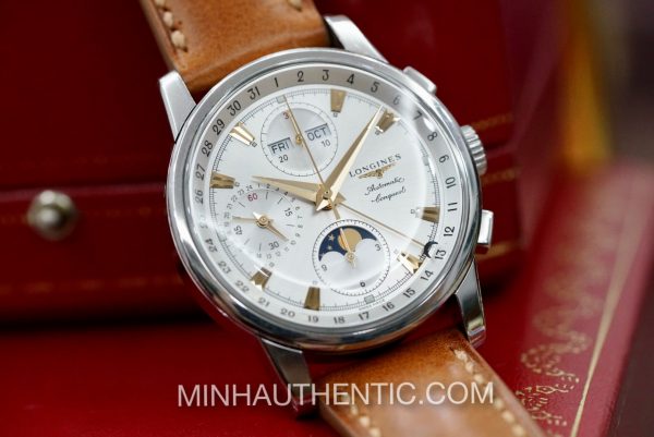 Longines Conquest Heritage Chronograph Moonphase L1.642.4.77.2