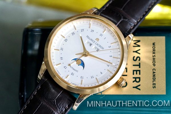 Maurice Lacroix Les Classiques Phase de Lune 18k Gold LC6068-YG101-13E
