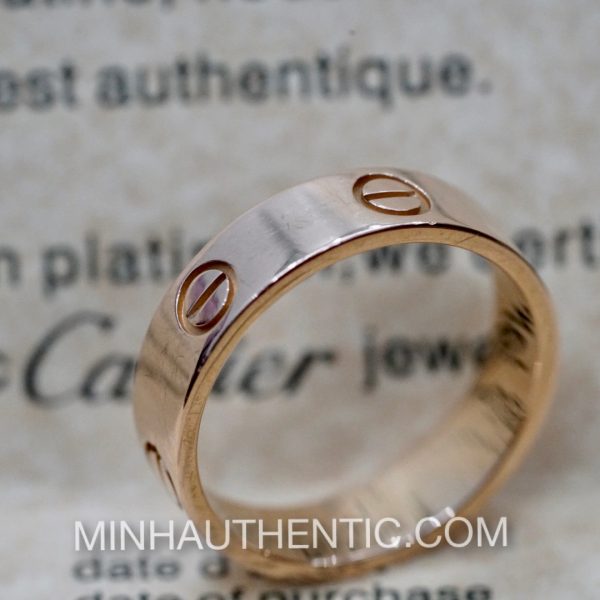 Cartier LOVE ring 18k Rose Gold