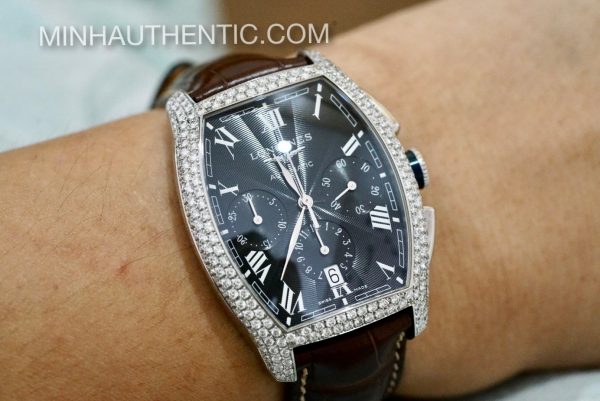 Longines Evidenza Chronograph Diamond Black L2.643.0.51.4