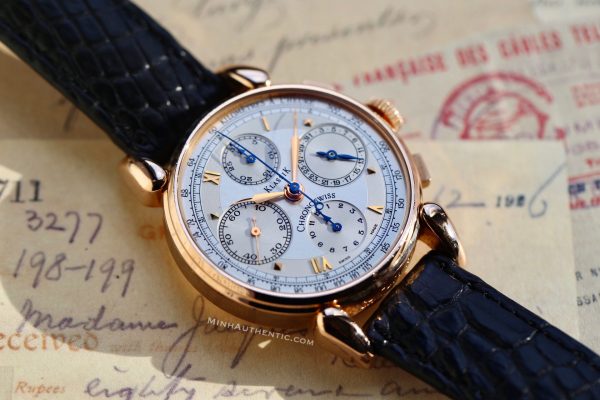 Chronoswiss Klassik Chronograph 18k Rose Gold CH7401R