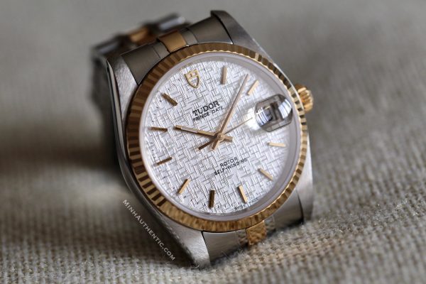 Tudor Prince Date 18k Gold/Steel 74033-0018
