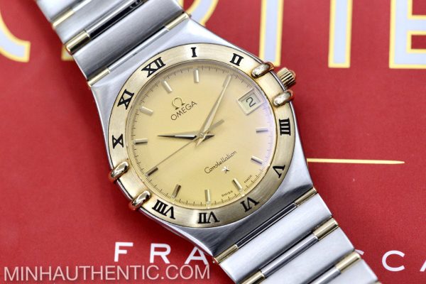 Omega Constellation quartz 18k Gold/Steel 1312.10.00