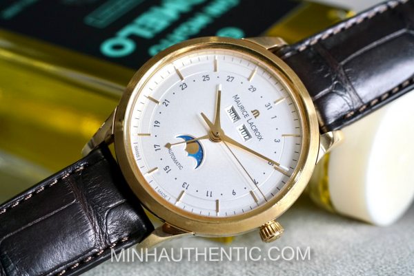 Maurice Lacroix Les Classiques Phase de Lune 18k Gold LC6068-YG101-13E