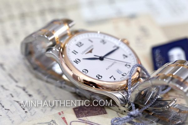 Longines Master 38.5mm 18k Rose Gold/Steel L2.628.5.79.7
