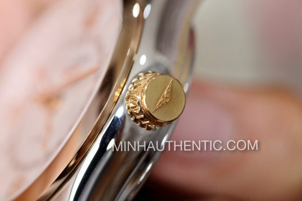 Longines Conquest Classic GMT 18k Rose Gold/Steel L2.799.5.76.7